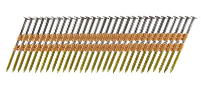 22° FULL ROUND HEAD PLASTIC COLLATED FRAMING NAILS