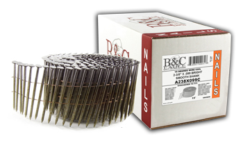 WIRE 15° FRAMING COIL NAILS, SMALL PACK